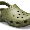 Sandales unisexes Crocs Classic Beach vert armée 10001-309