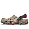 Sandales unisexes Crocs Classic Clog Desert Camouflage Beach, noir et marron, 207305-088