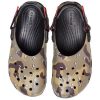 Sandales unisexes Crocs Classic Clog Desert Camouflage Beach, noir et marron, 207305-088