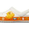 Sandales unisexes Crocs Classic Clog Line Friends Beach blanc et jaune « Blanc et jaune » 205791-100
