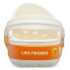 Sandales unisexes Crocs Classic Clog Line Friends Beach blanc et jaune « Blanc et jaune » 205791-100