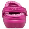 Sandales unisexes Crocs Classic Lined Clog Sports, violettes et rouges, 203591-6SV
