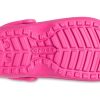 Sandales unisexes Crocs Classic Lined Clog Sports, violettes et rouges, 203591-6SV