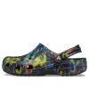 Sandales unisexes Crocs Classic Tie Dye Beach bleu denim 205453-4SW
