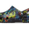 Sandales unisexes Crocs Classic Tie Dye Beach bleu denim 205453-4SW