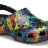Sandales unisexes Crocs Classic Tie Dye Beach bleu denim 205453-4SW