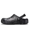 Sandales unisexes Crocs résistantes à l&rsquo;usure et confortables, grises, 205975-938