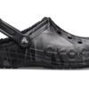 Sandales unisexes Crocs résistantes à l&rsquo;usure et confortables, grises, 205975-938