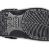 Sandales unisexes Crocs résistantes à l&rsquo;usure et confortables, grises, 205975-938