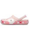 Sandales unisexes Crocs x Line Friends Beach Rose 205791-606