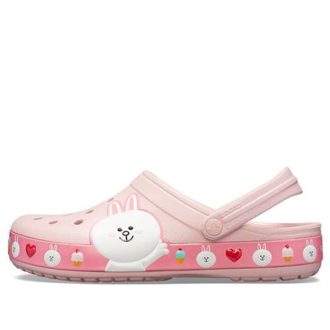 Sandales unisexes Crocs x Line Friends Beach Rose 205791-606