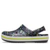 Sandales unisexes décontractées Crocs Crocband noires « Noir » 207776-0C4