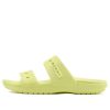Sandales unisexes jaunes Crocs Soft Sole Cozy Sports 206761-3U4