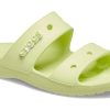 Sandales unisexes jaunes Crocs Soft Sole Cozy Sports 206761-3U4