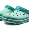 Sandales unisexes légères et résistantes Crocs Crocband vert menthe 11016-3R6 Sandales unisexes légères et résistantes Crocs Crocband vert menthe 11016-3R6