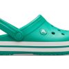 Sandales unisexes légères et résistantes Crocs Crocband vertes 11016-3TL