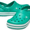 Sandales unisexes légères et résistantes Crocs Crocband vertes 11016-3TL