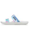 Sandales unisexes multicolores blanches Crocs Classic Colorful 207771-94S