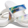 Sandales unisexes multicolores blanches Crocs Classic Colorful 207771-94S