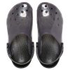 Sandales unisexes noires transparentes Crocs Jelly 206908-001