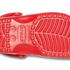 Sandales unisexes rouges Crocs 206375-60K