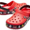 Sandales unisexes résistantes à l&rsquo;usure Crocs Crocband Cartoon Mickey Mouse, rouge et noir, « Rouge et noir » 204936-90H