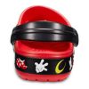 Sandales unisexes résistantes à l&rsquo;usure Crocs Crocband Cartoon Mickey Mouse, rouge et noir, « Rouge et noir » 204936-90H