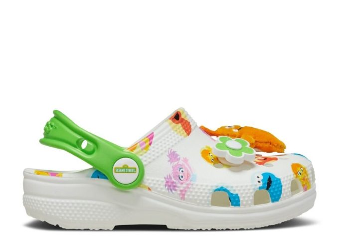 Sesame Street x Classic Clog pour tout-petits « Soyez vu »