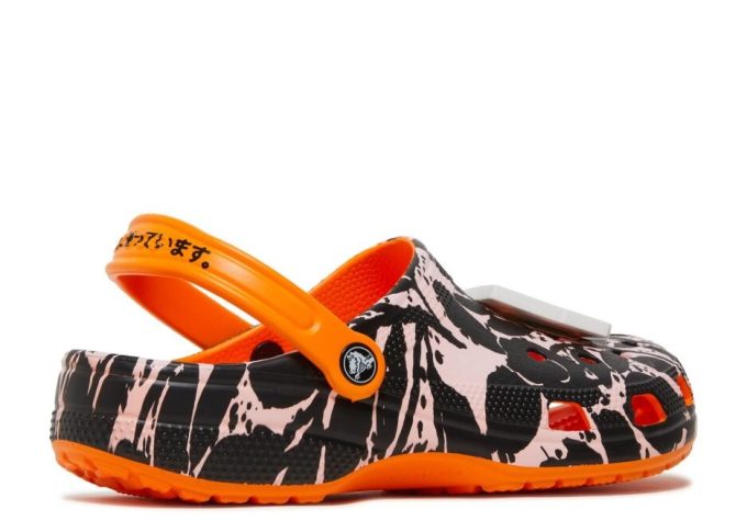 Stance x B. Thom x Classic Clog « Pochoir floral »