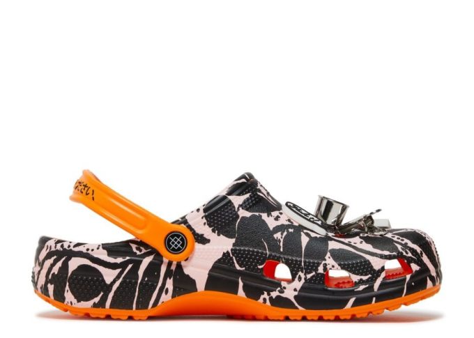 Stance x B. Thom x Classic Clog « Pochoir floral »