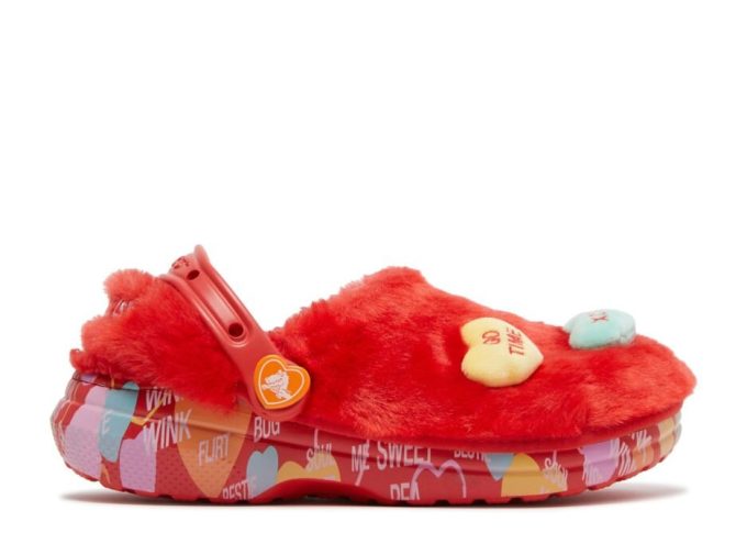 Sweethearts x Clog Classic Fur « Saint-Valentin »