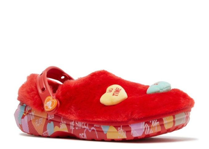 Sweethearts x Clog Classic Fur « Saint-Valentin »