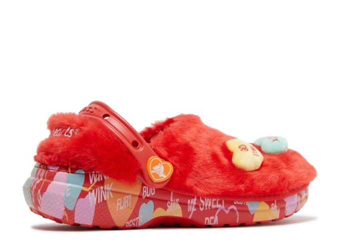 Sweethearts x Clog Classic Fur « Saint-Valentin »