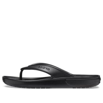 Tongs antidérapantes Crocs Classic Cozy unisexes noires 206119-001