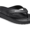 Tongs antidérapantes Crocs Classic Cozy unisexes noires 206119-001