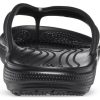 Tongs antidérapantes Crocs Classic Cozy unisexes noires 206119-001