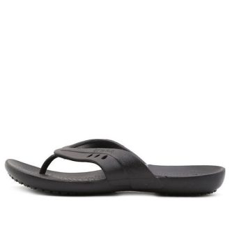 Tongs antidérapantes Crocs (femmes) Kadee Cozy noires 14177-001