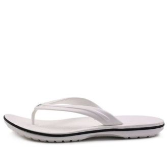 Tongs Crocs blanches unisexes 11033-100