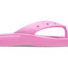 Tongs Crocs Classic Crocs Flip unisexes roses 207713-6SW