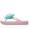 Tongs Crocs Classic Platform Bow (femmes) « Rose sarcelle » 210182-606