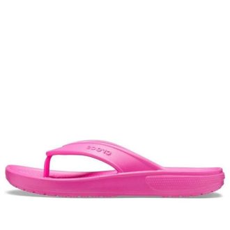 Tongs Crocs Classic Soft Sole Cozy unisexes roses 206119-6QQ