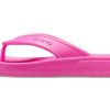 Tongs Crocs Classic Soft Sole Cozy unisexes roses 206119-6QQ