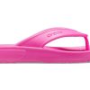 Tongs Crocs Classic Soft Sole Cozy unisexes roses 206119-6QQ