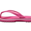 Tongs Crocs Crocband Flip Rose 11033-6NR