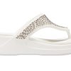 Tongs Crocs (femmes) « Blanc » 206343-174
