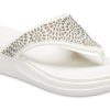 Tongs Crocs (femmes) « Blanc » 206343-174