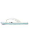 Tongs Crocs (femmes) Crocband Flowers blanches 206101-1C8