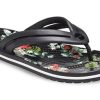 Tongs Crocs (femmes) Crocband Flowers Noir 206101-0FF