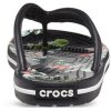 Tongs Crocs (femmes) Crocband Flowers Noir 206101-0FF