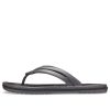 Tongs Crocs (femmes) à imprimé léopard, noires, 206490-02W